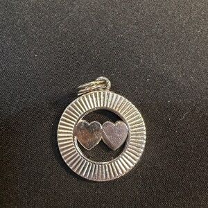 Vintage Sterling Silver Heart Charm